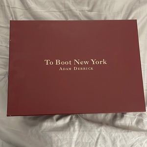 To Boot New York Men’s dark brown boots in size 9.5. Brand new and never worn.